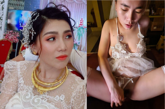 Chú rể say rượu banh háng cho bạn thân đụ