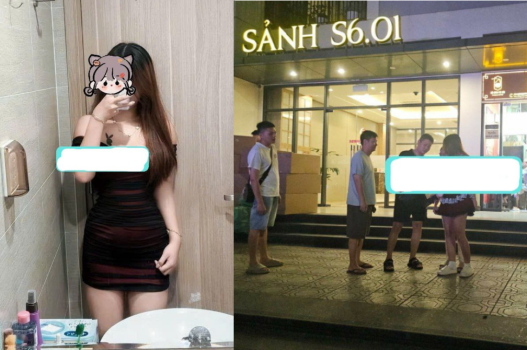 Đặt em My vào khách sạn rồi quay lén
