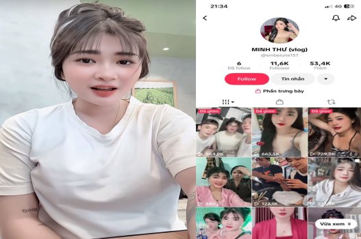 Em Minh Thư bị phốt clip sex triệu view
