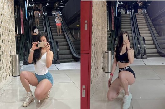 Gymer nóng bỏng vừa chạm đã xuýt xoa