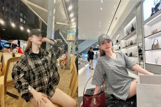 Hương Giang đi mua sắm đồ và bị bạn gái hành động quyến rũ