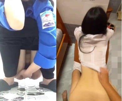 Ban trẻ đụ nhau một cách hứng thú