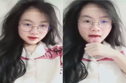 Sinh viên thèm phim ảo tưởng đang bú cu