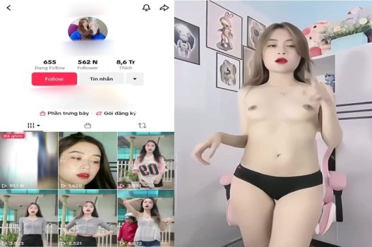 Tiktoker body đẹp bị địt cho sướng điếng